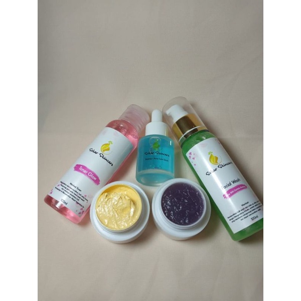 Paket Jerawat Sekar Skincare / Paket Wajah Bopeng, Paket Wajah Berjerawat