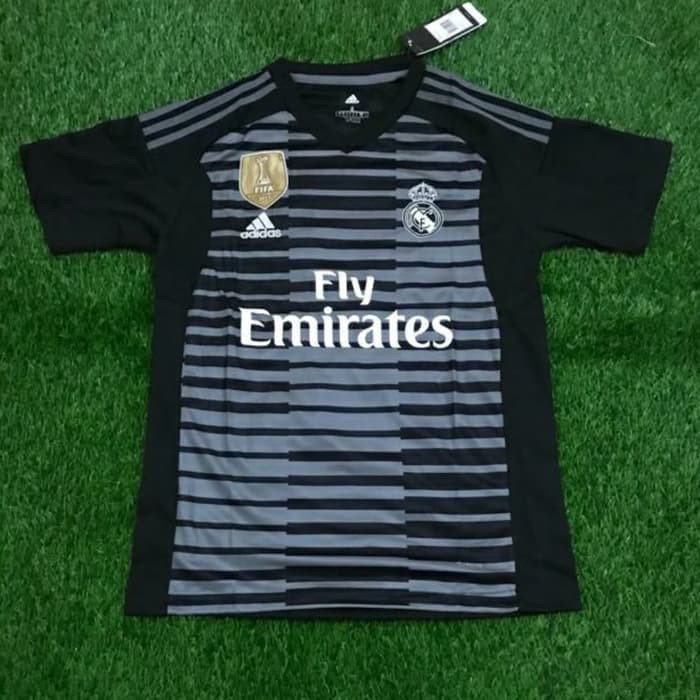 Jual JERSEY BOLA REAL MADRID GOALKEEPER GK HOME 2018/2019 GRADE ORI Murah