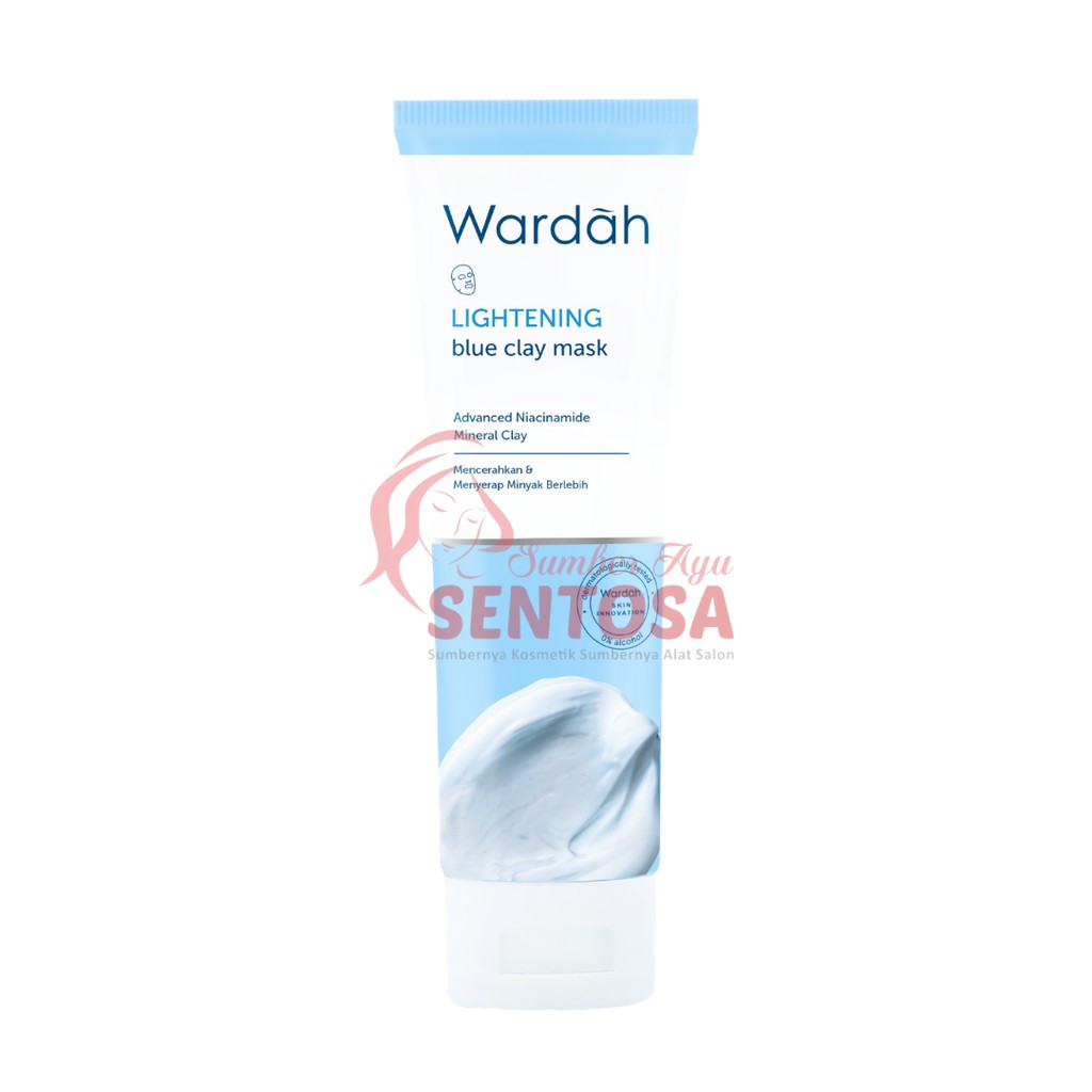 WARDAH LIGHTENING BLUE CLAY MASK 50GR