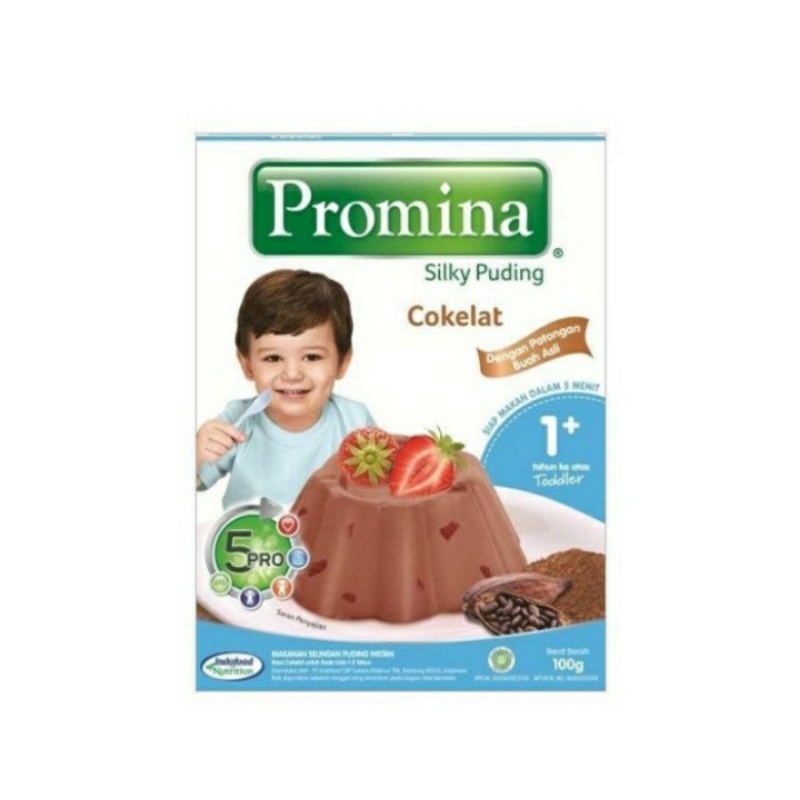 

PROMINA SILKY PUDING COKLAT BOX 100 GR