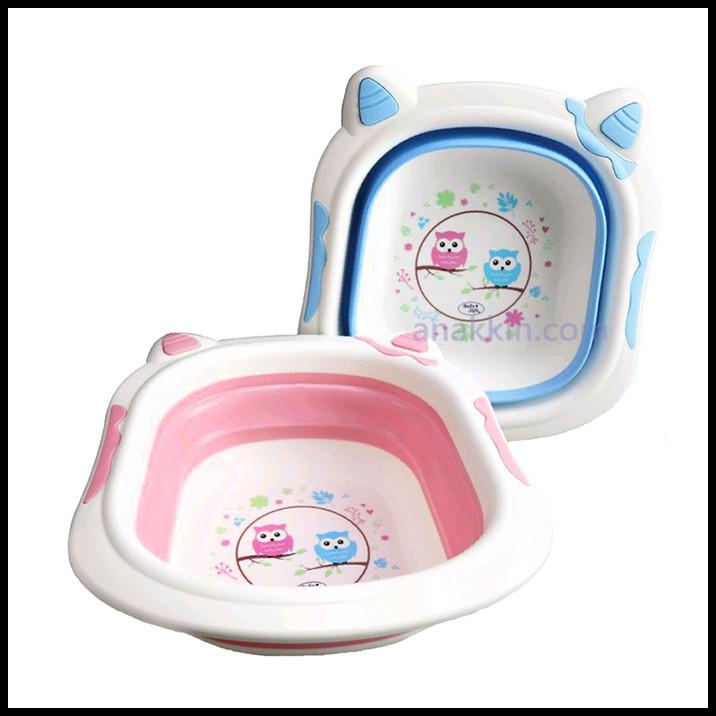 Baby Safe Foldable Wash Basin/ Tempat Mandi Bayi Portable/ Ember Mandi