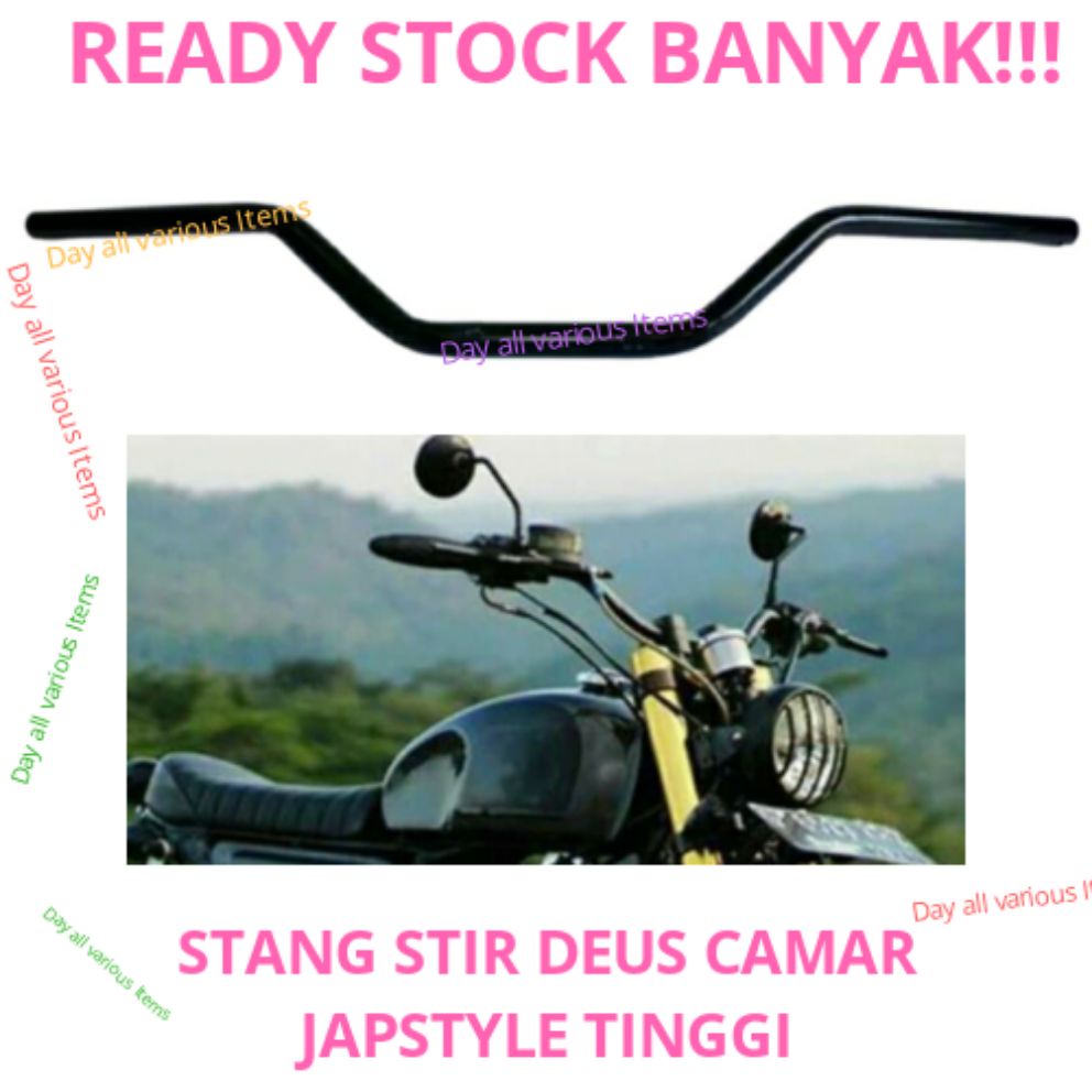 Stang stir deus ~ Stang stir deus camar japstyle tinggi ~ Stang Motor ~ Stang Japstyle tinggi