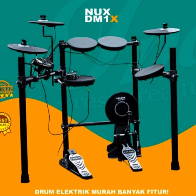 Drum Nux Dm1X Electrik/Drum Electrik Nux Dm1X