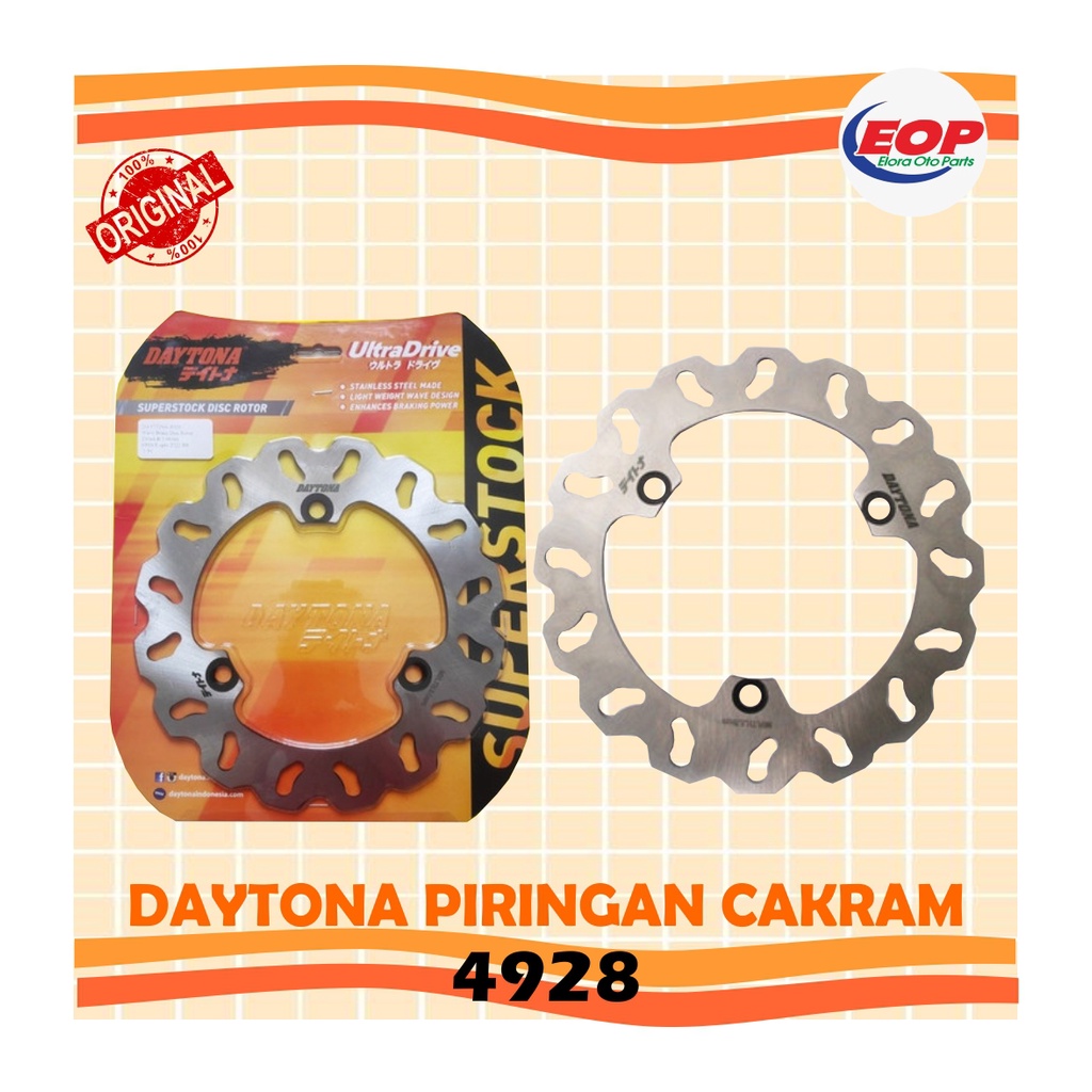 Daytona Piringan Cakram Nmax, All New Nmax, Aerox 155, Lexi  Front 4928 Original