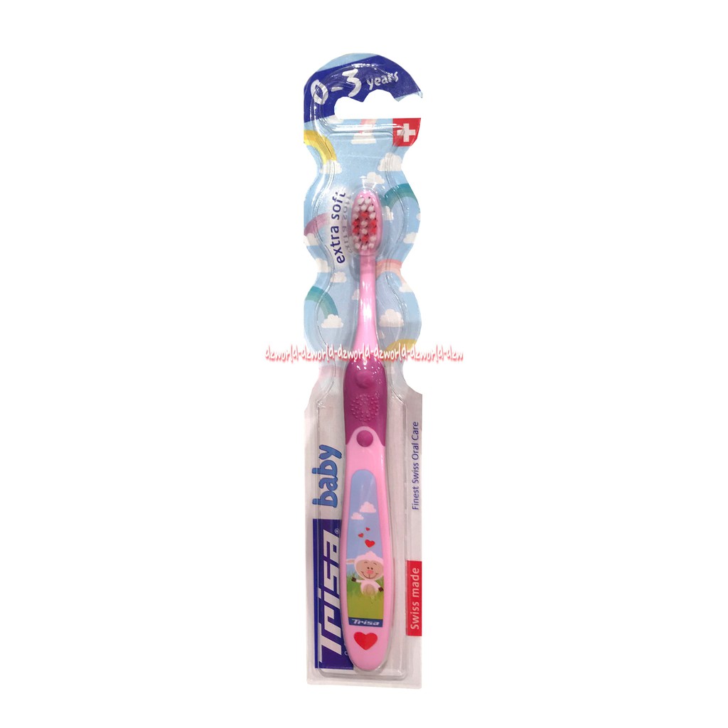 Trisa Baby Extra Soft 0-3years Sikat Gigi Bayi Balita Untuk Gigi Susu Kids Tooth brush