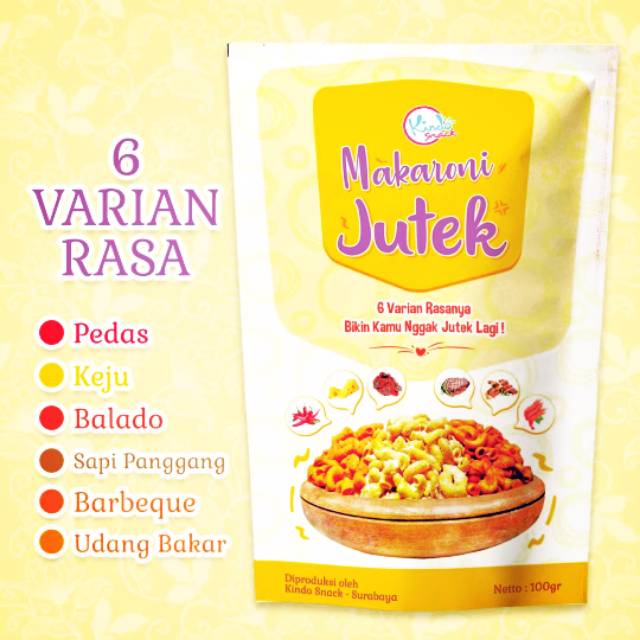 

Jajan new era paket 3pcs Makaroni jutek - / makanan / snack / cemilan / pedas DLL