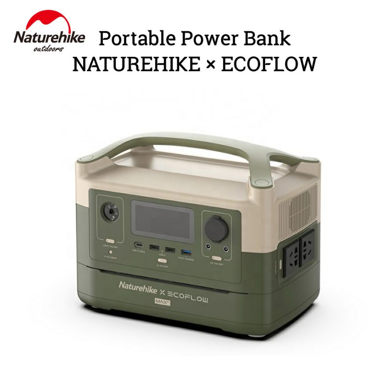 POWER BANK PORTABLE NATUREHIKE NH21ZM005 ECOFLOW PORTABLE OUTDOOR POWER STATION EMERGENCY FAST CHARG