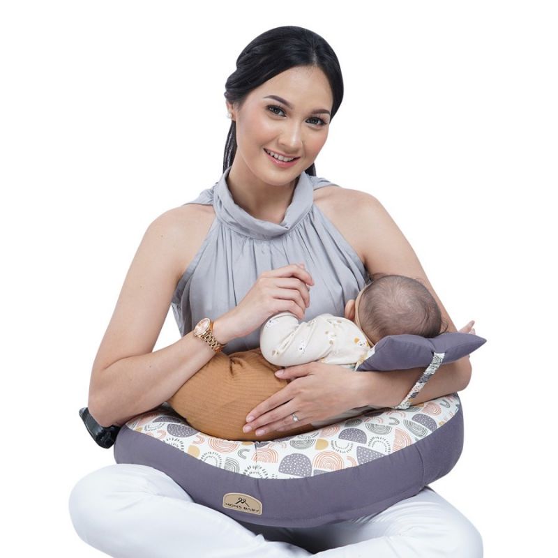 mom's baby bantal menyusui wilona