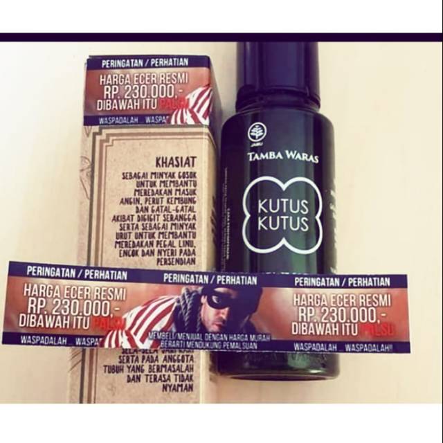 Minyak kutus kutus - kutus kutus original