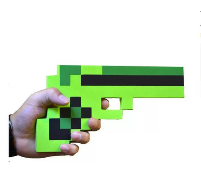 MOMBABY1 Handgun Minecraft atau Kado Mainan Anak Minecraft