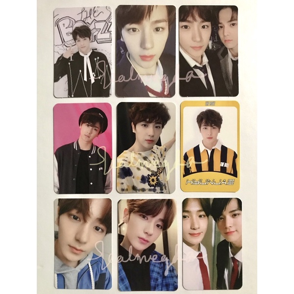 [READY STOCK] The BOYZ Hyunjae Younghoon BOY GIDDY UP The First Live Fresh Start GO Special Right He