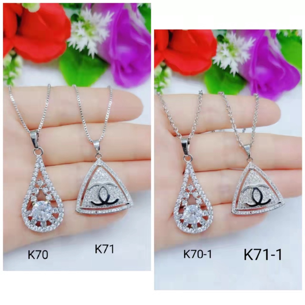 Kalung xuping permata lapis emas perhiasan K70-73