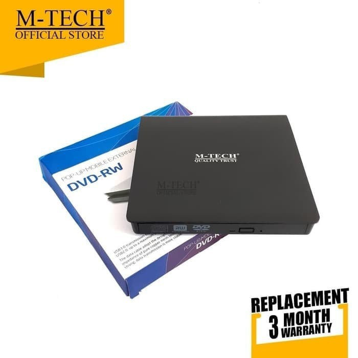 External dvd rw m-tech usb 3.0 5Gbps odd optical drive portable 12.7mm slim read writer burner cd-dvd