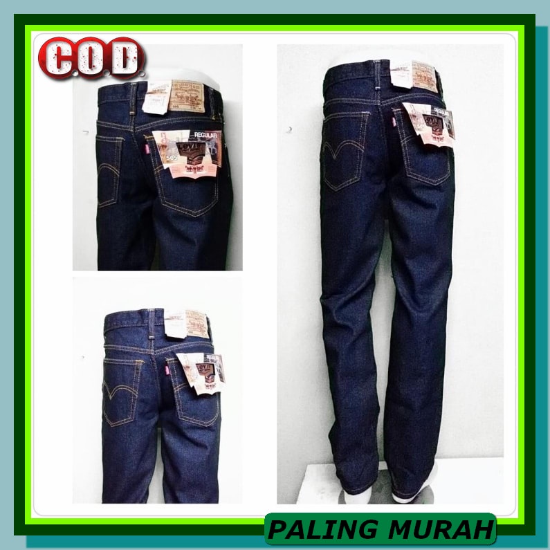 Celana Jeans Pria / Jeans Levis Regular / Levis Pria / Jeans Stan VR763 Celana Jeans Denim Bandung A
