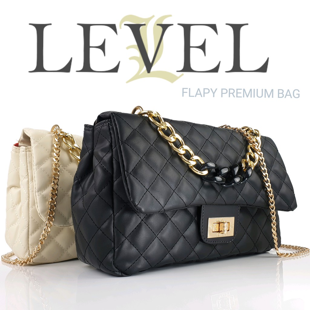  FREE DUSTBAG  TAS  LEVEL MAXI FLAPY PREMIUM SELEMPANG 