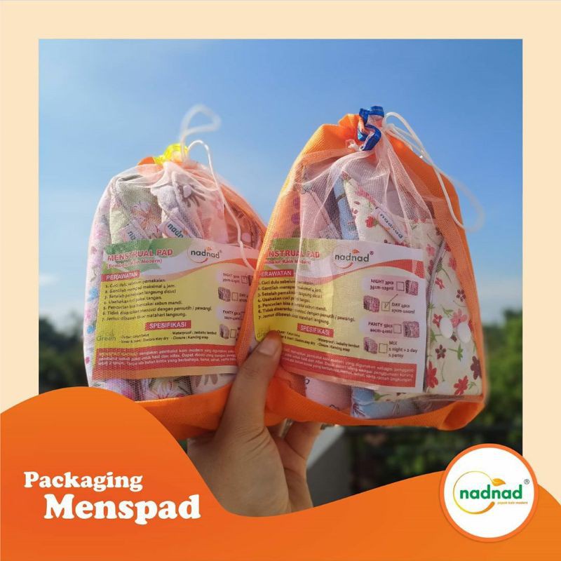 KNB Menspad Pembalut Kain Cuci Ulang Nadnad