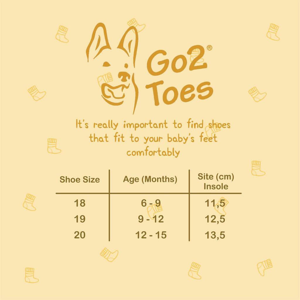 Go2 Toes Enzo - Sepatu Bayi G2T-ENZO