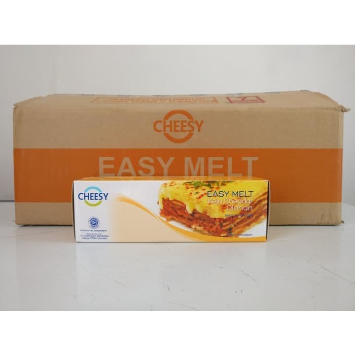 

Keju- Keju Easy Melt / Cheese Quick Melt / Keju Cheddar Cepat Meleleh 500Gr -Keju.