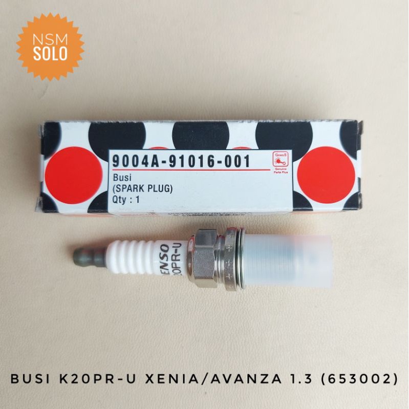 Busi Mobil K20PRU Daihatsu Xenia Toyota Avanza F601 1300cc 9004A-91016-001