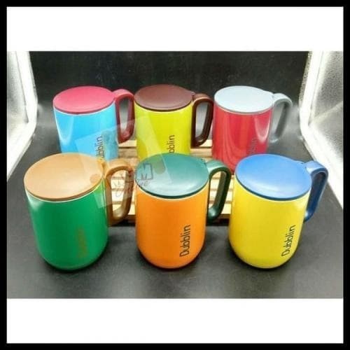 (COD) Mug DUBBLIN 220Ml - Thermos/Mug Gelas Polo Warna Warni