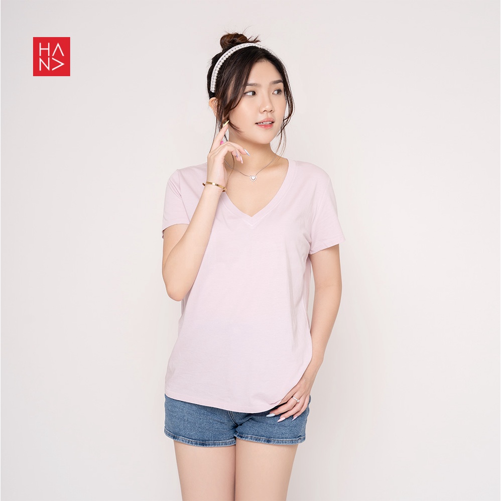 Hana Fashion - Yuki T-shirt Basic / Kaos Wanita Polos Big Size - TS488