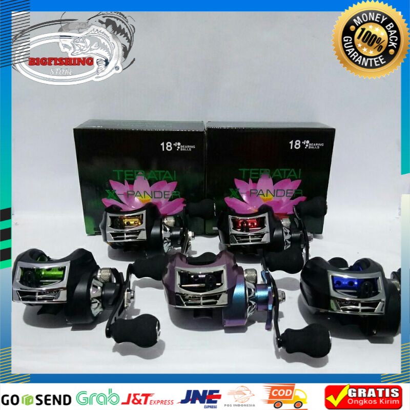 Reel BC Teratai X-Pander (Handle Kiri)