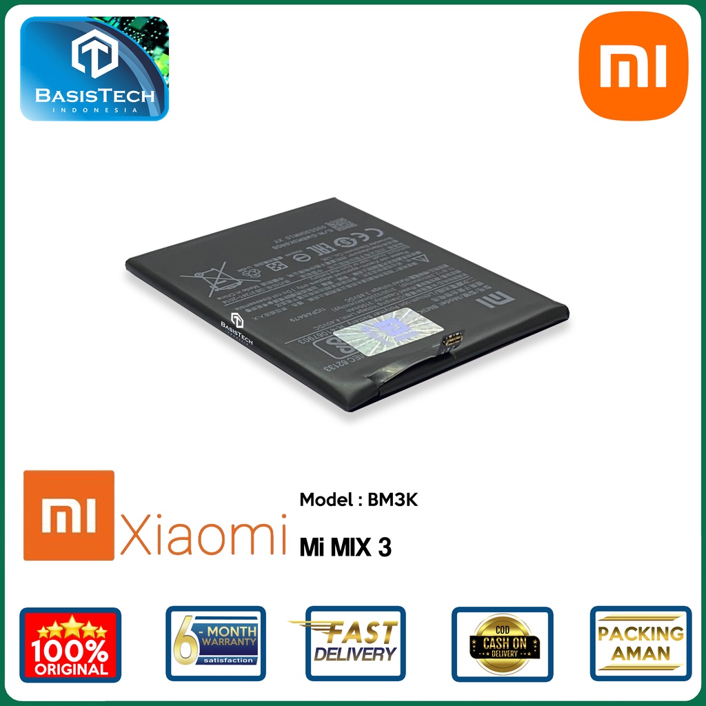 BATERAI XIAOMI Mi MIX 3 - XIAOMI Mi MIX3 - BM3K - ORI