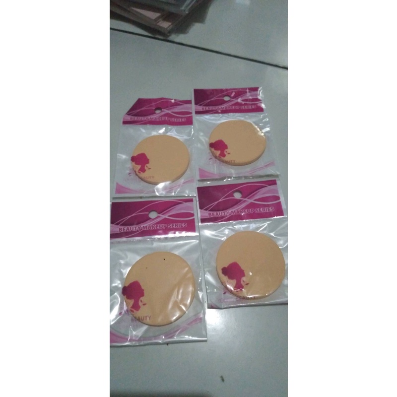 Sponge make up -- AC 302 -- Murah - Spon Spons bulat Untuk Bedak / foundation - Perawatan Kecantikan wajah wanita