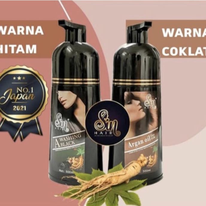 TERLARIS SINHAIR SHAMPOO HITAM ORIGINAL NO. 1 JEPANG, SHAMPOO PENGHILANG UBAN DISCOUNT