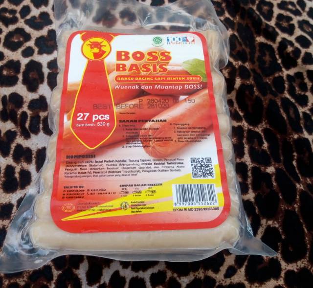 

sosis Bos basiss isi 27