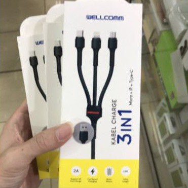 KABEL DATA WELLCOM 3 IN 1