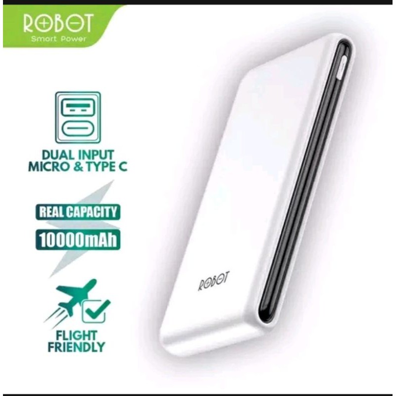 PowerBank Robot RT180 10000mah Power Bank Robot Rt180 Original