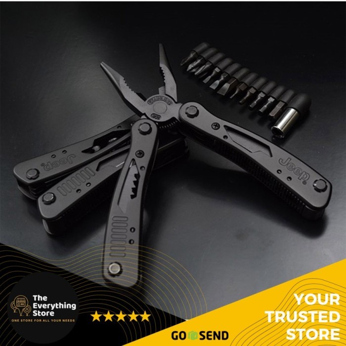 JAKEMY TANG EDC MULTIFUNGSI CAN OPENER GRINDER SAW OBENG SET