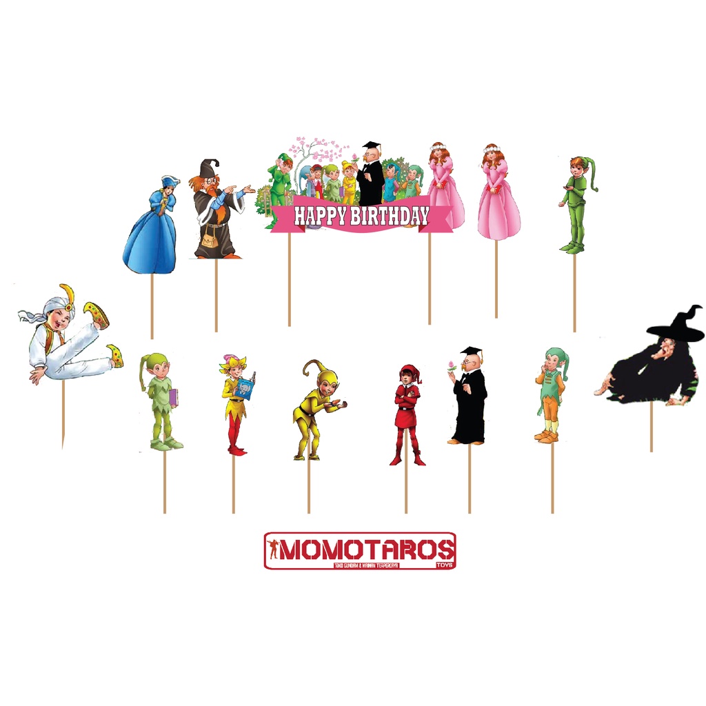 Topper cake Oki and Nirmala set