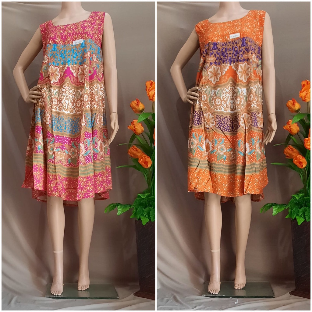 Daster rayon Klok HAP tanpa lengan