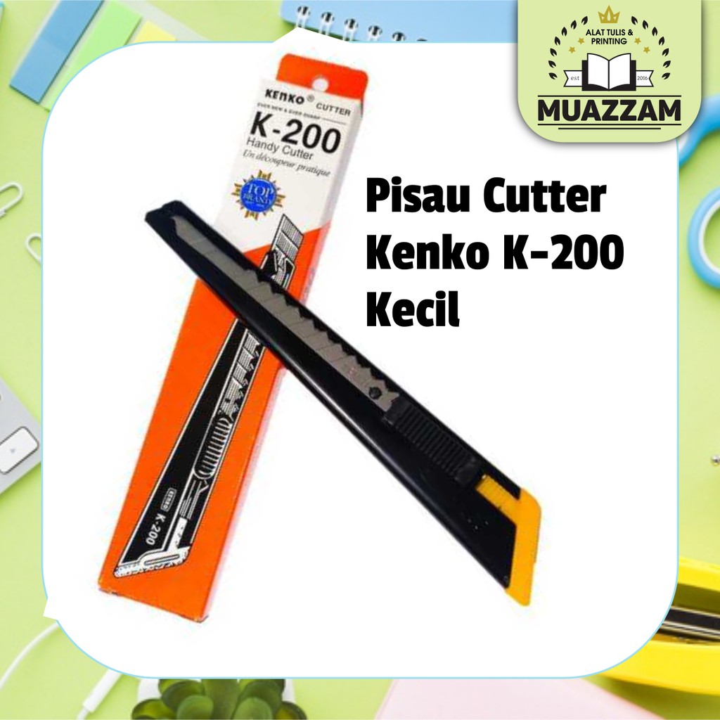 

Kenko Pisau Cutter K-200 Kecil