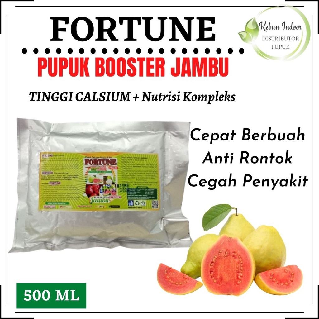 Pupuk Booster Jambu Air Agar Tidak Rontok, Pupuk Pelebat Perangsang Buah Jambu Agar Cepat Berbuah
