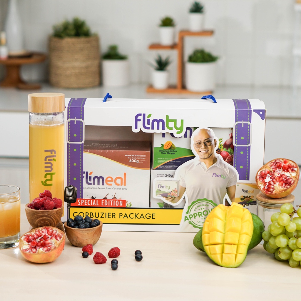 FLIMTY 2 BOX BLACKCURRANT + MANGO + FLIMEAL COKLAT SUSU Deddy Corbuzier Special Limited Product Bundle Free Tumblr SURABAYA DC SERIES BPOM HALAL