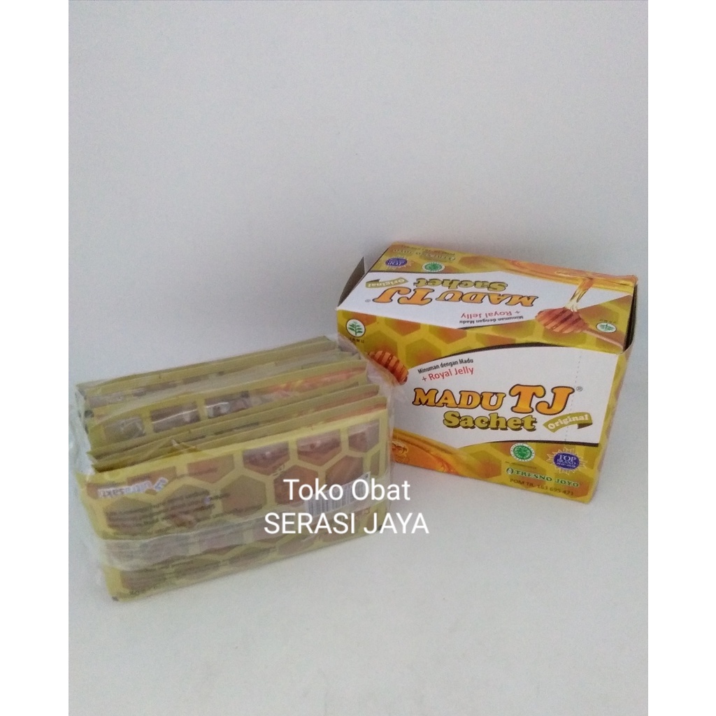 

MADU TJ ORIGINAL 12 SACHET SUPLEMEN KESEHATAN TUBUH PRODUK NYATA AMPUHNYA !!