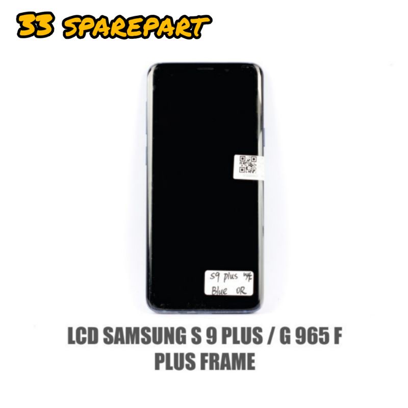 LCD FULLSET + FRAME SAMSUNG GALAXY S9 PLUS / G965f ORIGINAL
