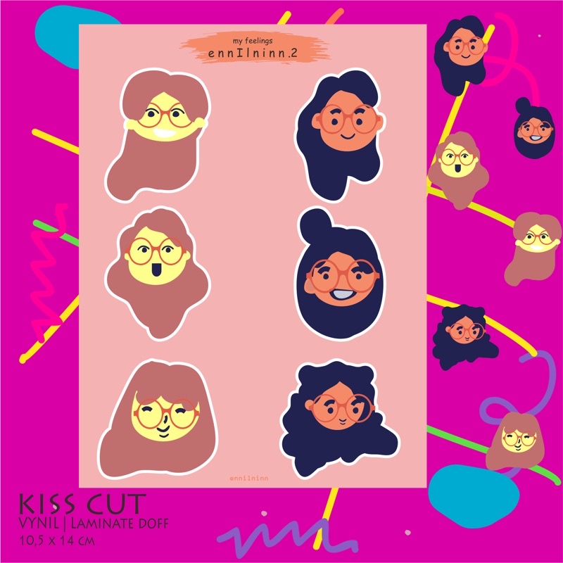 

Sticker My Feelings | Sticker Sheet