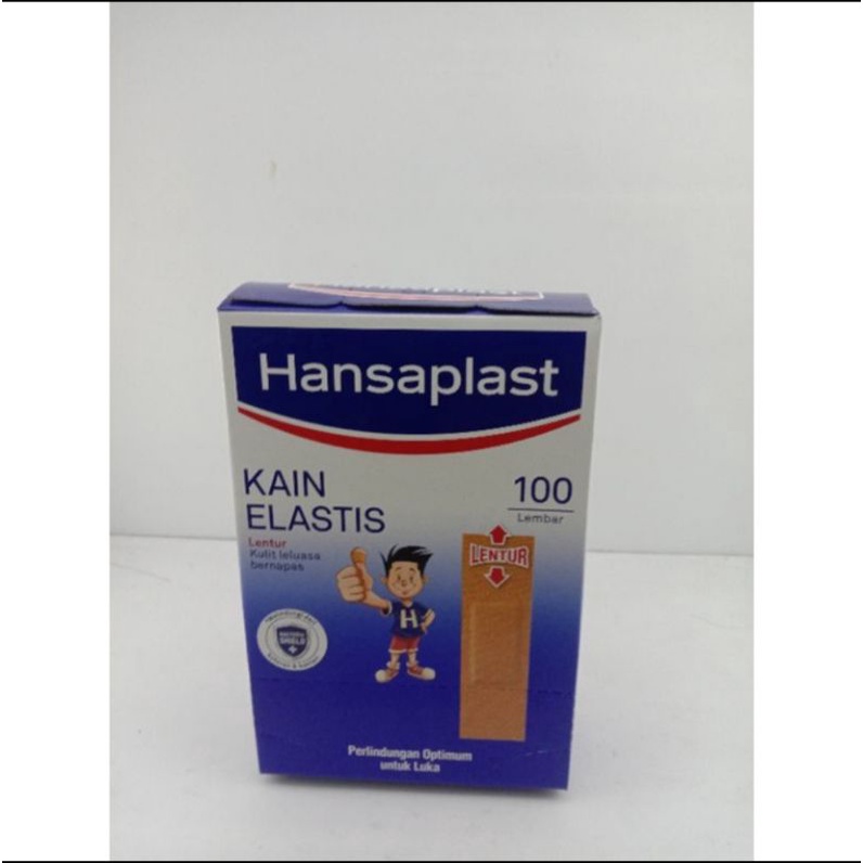 Hansaplast plester kain elastis 100pc