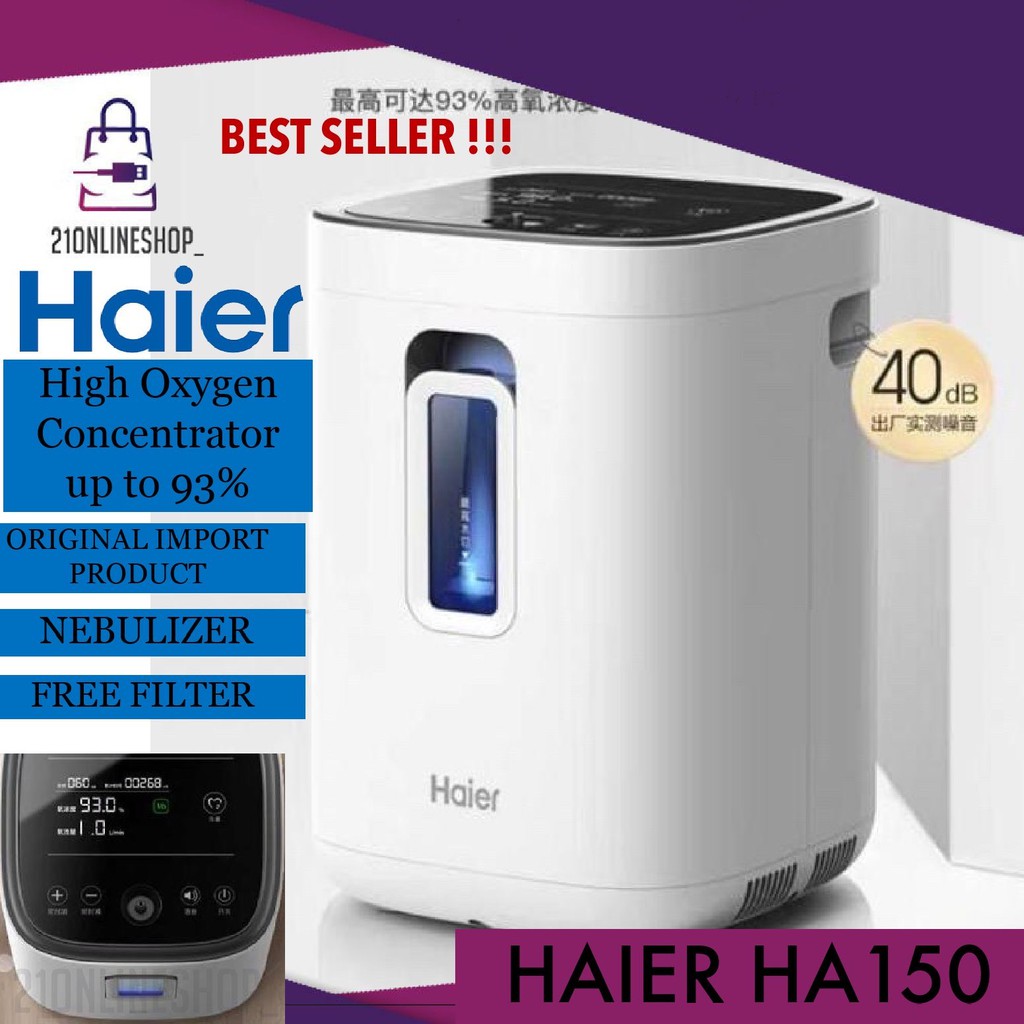 Oxygen Concentrator Haier HA-105 HA-105W NEBULIZER READY
