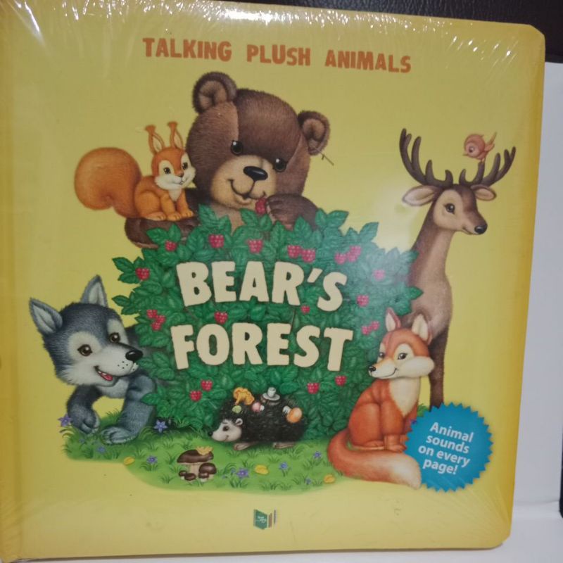 Talking Plush Animals - Bear's Forest
