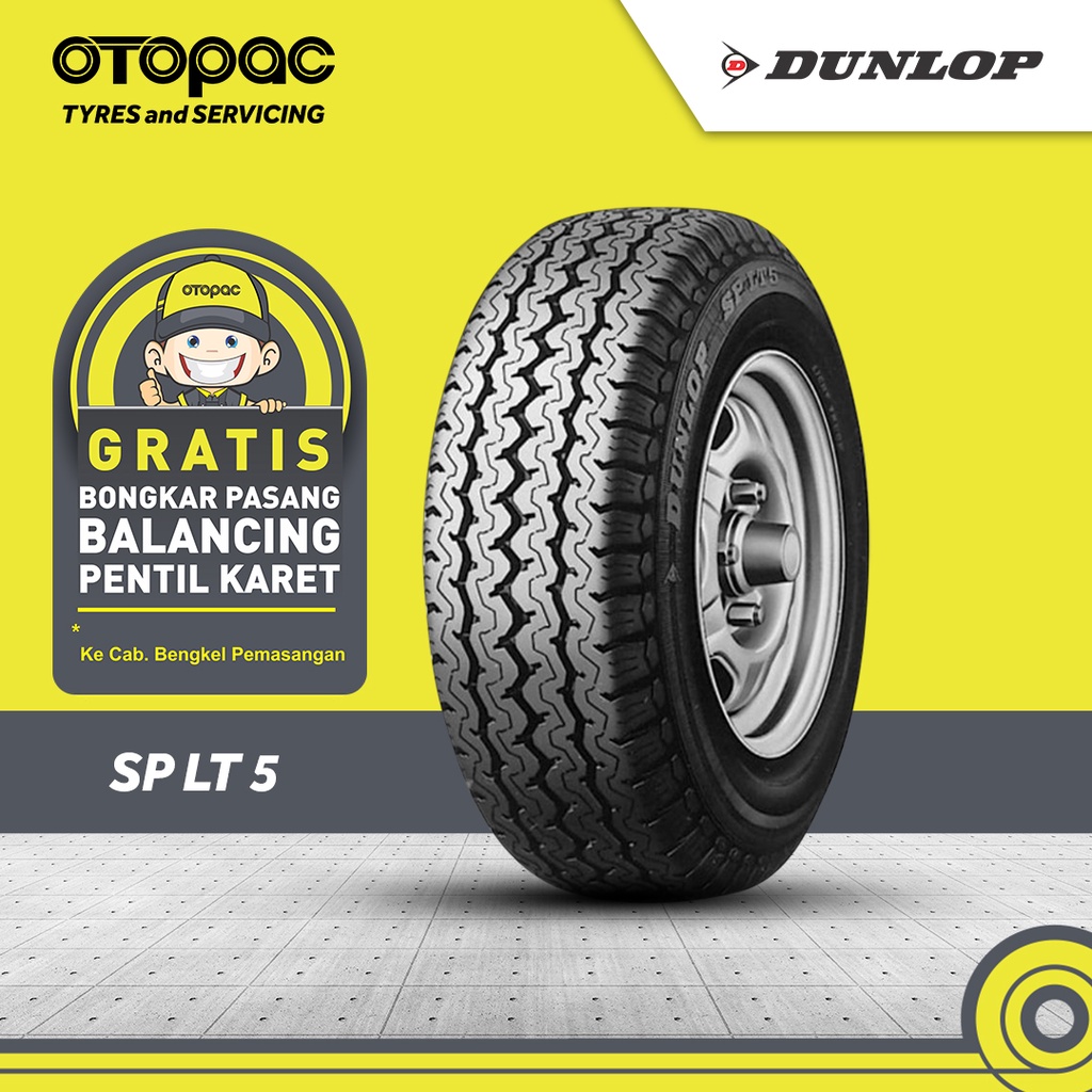 Ban mobil Dunlop ukuran LT5 175 R13