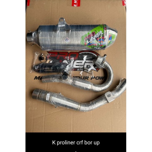 Knalpot PROLINER SR1 bore up 200cc honda crf