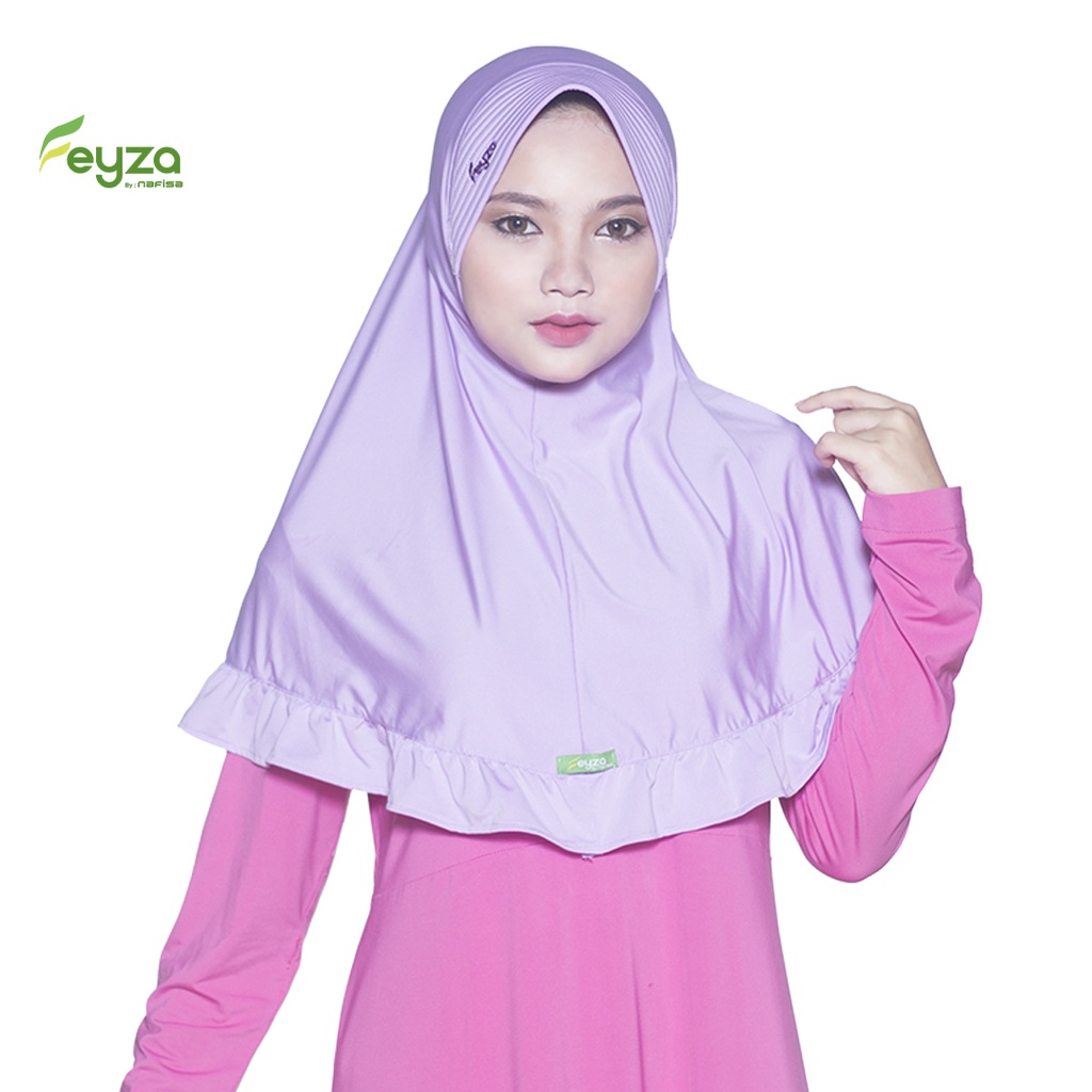 Jilbab Fz Sadina - Jilbab Remaja - Jilbab Bergo Instan Bahan Lycra Eksklusif - Jilbab Anak Berkualitas