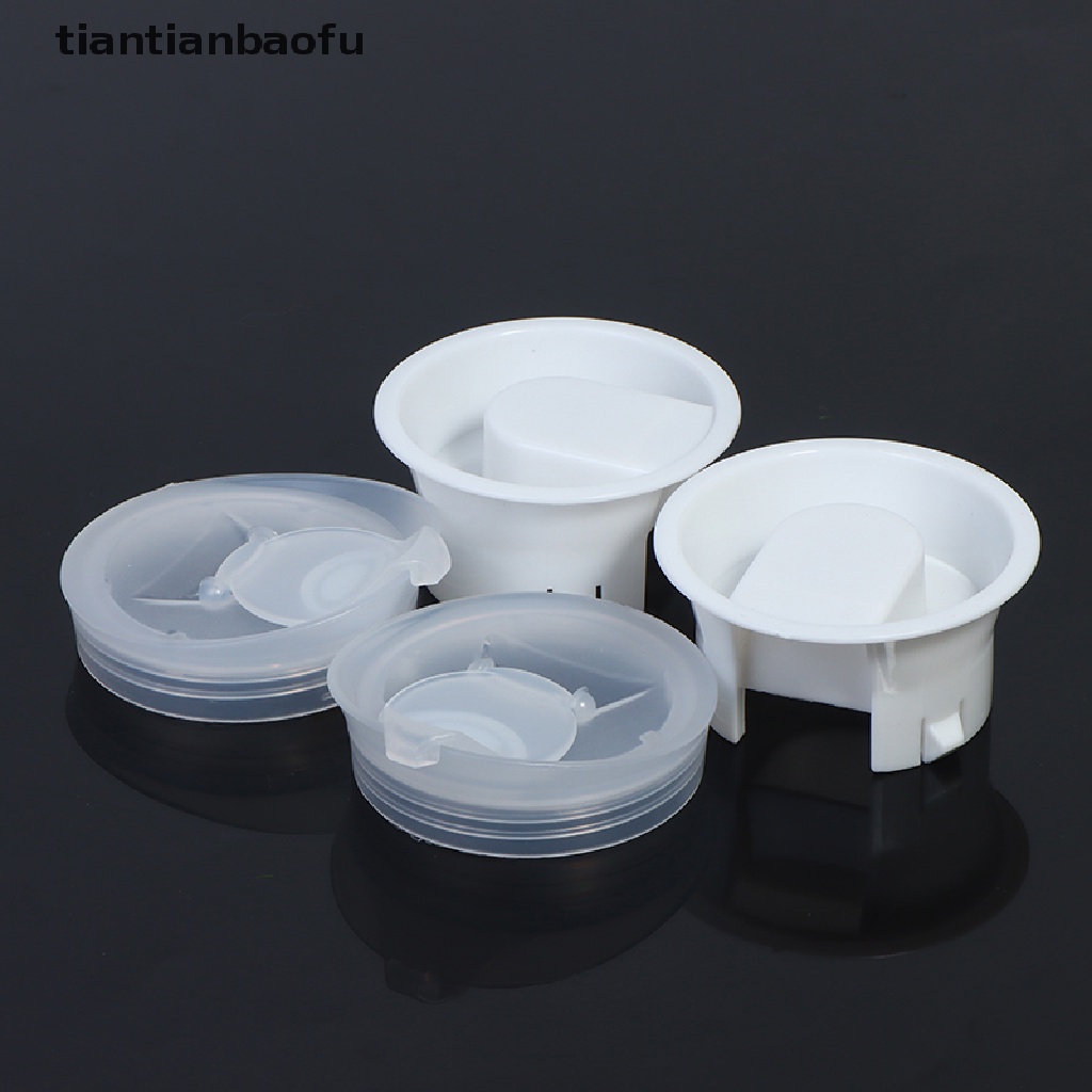 [tiantianbaofu] 2Pcs Glass Hot/Cold Water Carafe Lid Cover Anti-Dust Leakproof Lids Stoppers Boutique