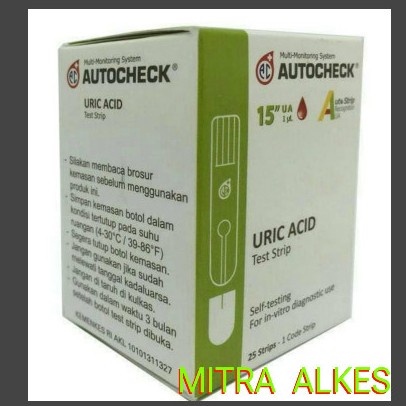 AUTOCHECK Uric Acid. Strip Asam Urat Autocheck. Strip Uric Acid Auto chek. Stirp Asam Urat AUTO CEK