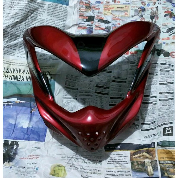 KEDOK  LAMPU BYSON KARBU - COVER TOPENG HEADLAMP BYSON PERTAMA